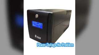 UPS 1000VA يحمي جهاز الكمبيوتر الخاص بك