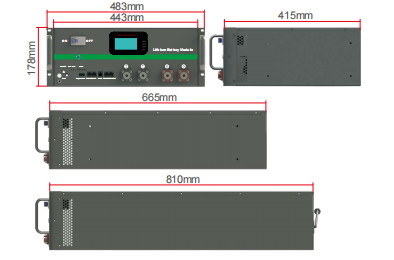 LiFePO4 Battery Pack with 5000 Times Cycle Life 3 Year Warranty