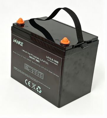 G TECH 12.8V 100Ah LiFePO4 Battery with 6000 Cycles for RV EV Boat