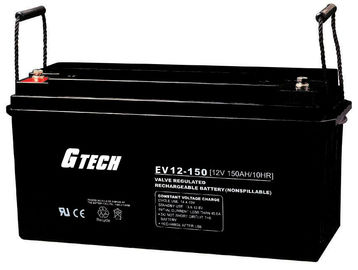 Industrial VRLA Regulated Lead Acid Battery 1 Year Warranty For Electric Vehicles