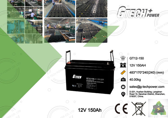UPS Telecom Sealed VRLA Regulated Lead Acid Battery 12v 150ah