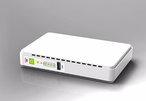 12v 18w Mini DC UPS Lithium Battery Overload Protection With POE USB