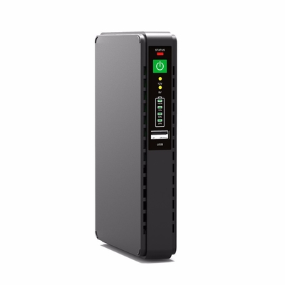 12v 18w Mini DC UPS Lithium Battery Overload Protection With POE USB