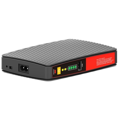 Mini DC UPS with 100V-240V Charging Voltage Protection Overload/Short Circuit/Over Temperature/Reverse Polarity Long Lif