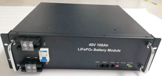 100A بطارية ليثيوم فوسفات الحديد 4800WH تخزين الطاقة عالية السعة