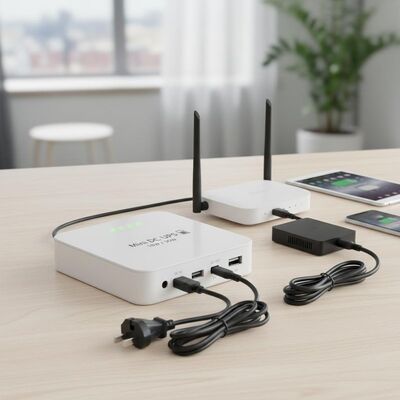 ميني UPS DC مع بطارية الليثيوم لجهاز التوجيه 18W 30W