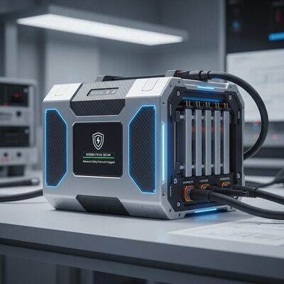 Safe EV Lithium Battery Pack Incorporating Advanced Safety Protocols to Protect Against Overcharge and Short Circuit