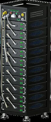 G TECH بطارية 512V عالية الجهد 102.4KWH LiFePO4 مع 6000 عمر دورة طويلة لتخزين الطاقة الشمسية