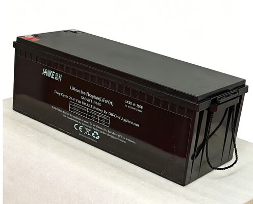 بطارية 25.6V 200Ah 5KWH LiFePO4 مع 6000 دورة لتخزين الطاقة الشمسية