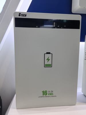 16kWh battery for solar energy storage