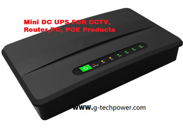يو بي إس ميني DC G Tech UPS 15W 30W 60W بطارية ليثيوم أيون لراوتر CCTV VOIP POE