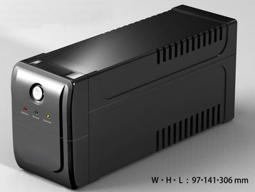1KVA 1.5KVA Line UPS التفاعلي المعدل موجة جيبية الشحن التلقائي مع حالة من البلاستيك المعدني