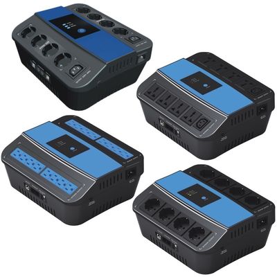 آلة POS 1500VA USB RJ45 RJ11 تعديل موجة جيبية UPS