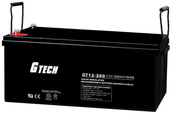 Terminal F1 Sealed Lead Acid Battery 12v 200ah For UPS Telecom
